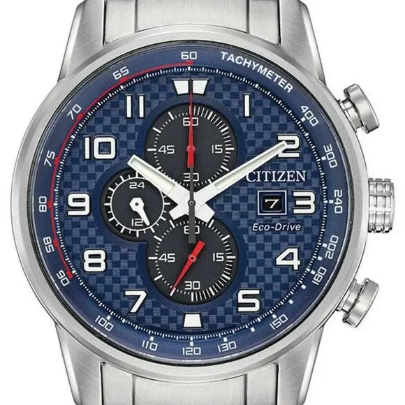 Citizen Dive Watch Chronograph Silver Bracelet